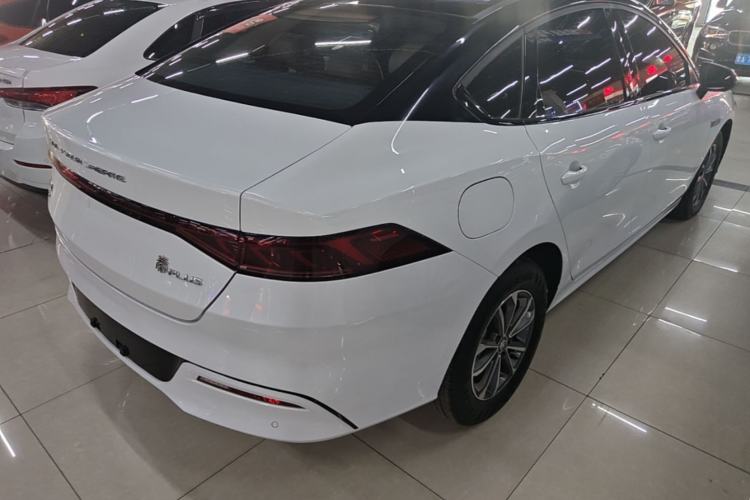 Used BYD Qin PLUS 2024 HONOR Edition DM-i 55KM Leading Model Rear Right 45 Deg