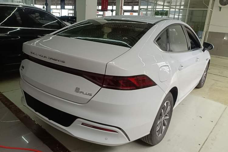 Used BYD Qin PLUS 2024 HONOR Edition DM-i 55KM Leading Model Rear Right 45 Deg