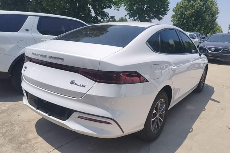 Used BYD Qin PLUS 2024 HONOR Edition DM-i 55KM Leading Model Rear Right 45 Deg