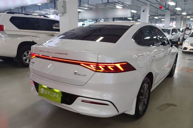Used BYD Qin PLUS 2024 HONOR Edition DM-i 55KM Leading Model Rear Right 45 Deg