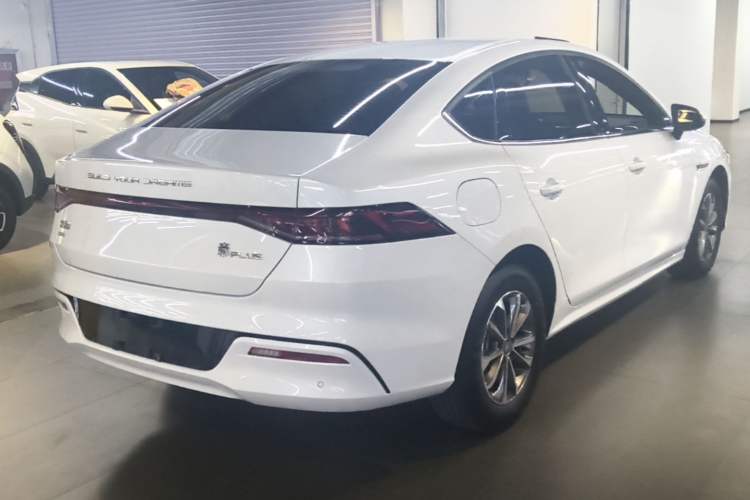 Used BYD Qin PLUS 2024 HONOR Edition DM-i 55KM Leading Model Rear Right 45 Deg