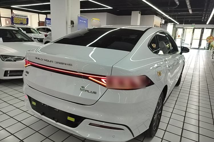 Used BYD Qin PLUS 2024 HONOR Edition DM-i 55KM Leading Model Rear Right 45 Deg