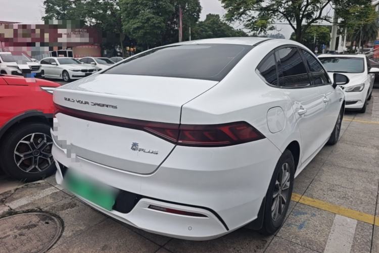 Used BYD Qin PLUS 2024 HONOR Edition DM-i 55KM Leading Model Rear Right 45 Deg