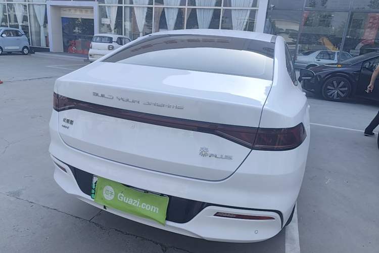 Used BYD Qin PLUS 2024 HONOR Edition DM-i 55KM Leading Model Rear Right 45 Deg