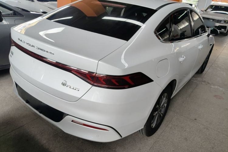 Used BYD Qin PLUS 2024 HONOR Edition DM-i 55KM Leading Model Rear Right 45 Deg