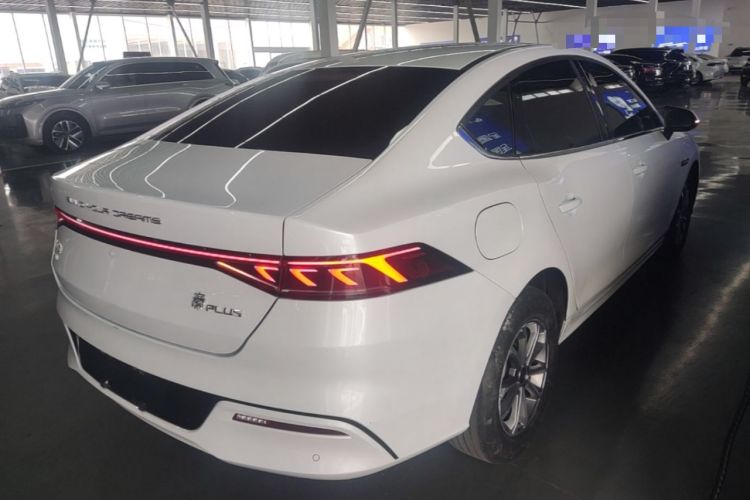 Used BYD Qin PLUS 2024 HONOR Edition DM-i 55KM Leading Model Rear Right 45 Deg