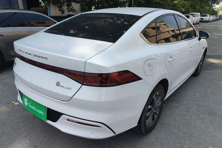 Used BYD Qin PLUS 2024 HONOR Edition DM-i 55KM Leading Model Rear Right 45 Deg