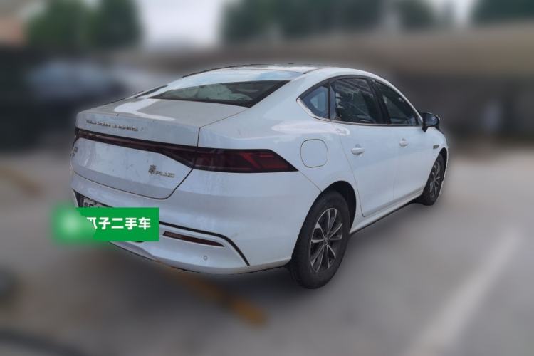 Used BYD Qin PLUS 2024 HONOR Edition DM-i 55KM Leading Model Rear Right 45 Deg