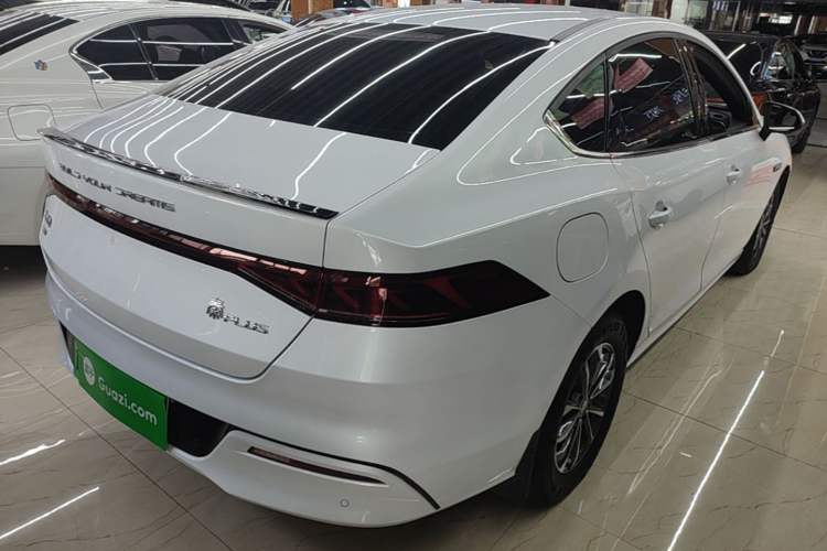 Used BYD Qin PLUS 2024 HONOR Edition DM-i 55KM Leading Model Rear Right 45 Deg