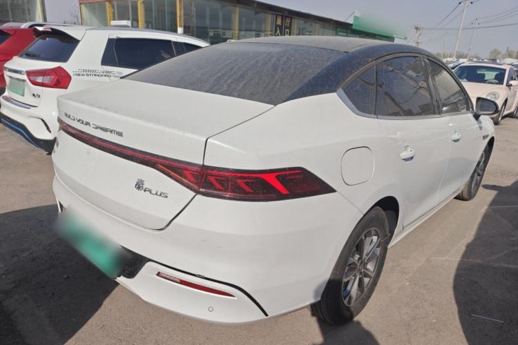 Used BYD Qin PLUS 2024 HONOR Edition DM-i 55KM Leading Model Rear Right 45 Deg