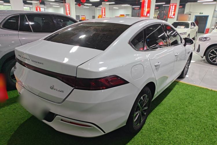 Used BYD Qin PLUS 2024 HONOR Edition DM-i 55KM Leading Model Rear Right 45 Deg