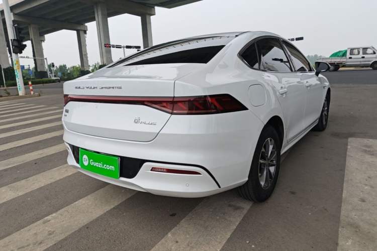 Used BYD Qin PLUS 2024 HONOR Edition DM-i 55KM Leading Model Rear Right 45 Deg