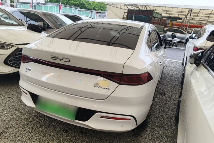 Used BYD Qin PLUS 2024 Honor Edition EV 510KM Leading Model Rear Right 45 Deg