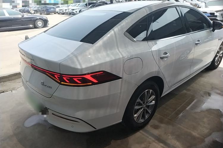 Used BYD Qin PLUS 2024 HONOR Edition DM-i 55KM Leading Model Rear Right 45 Deg