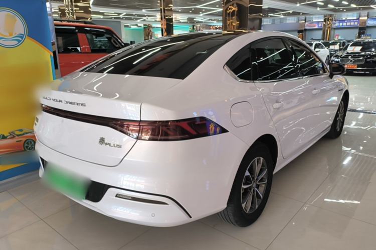 Used BYD Qin PLUS 2024 HONOR Edition DM-i 55KM Leading Model Rear Right 45 Deg