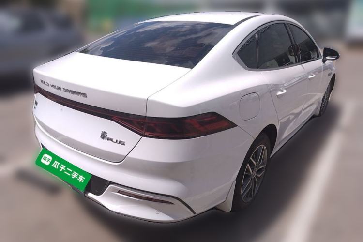 Used BYD Qin PLUS 2024 HONOR Edition DM-i 120KM Leading Model Rear Right 45 Deg