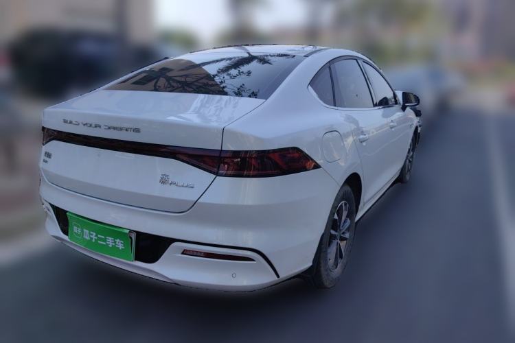 Used BYD Qin PLUS 2024 HONOR Edition DM-i 55KM Leading Model Rear Right 45 Deg