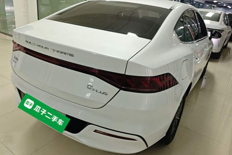 Used BYD Qin PLUS 2024 HONOR Edition DM-i 55KM Leading Model Rear Right 45 Deg