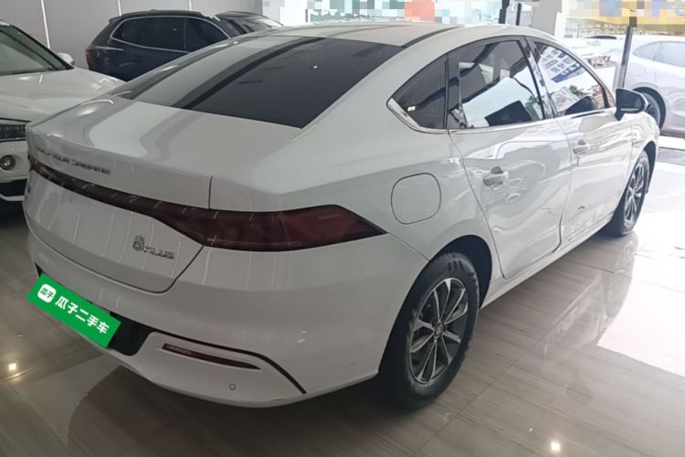 Used BYD Qin PLUS 2024 HONOR Edition DM-i 55KM Leading Model Rear Right 45 Deg