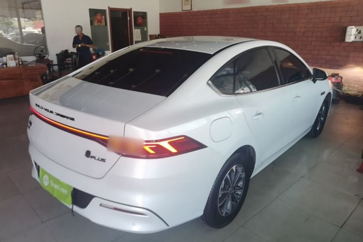 Used BYD Qin PLUS 2024 HONOR Edition DM-i 55KM Leading Model Rear Right 45 Deg