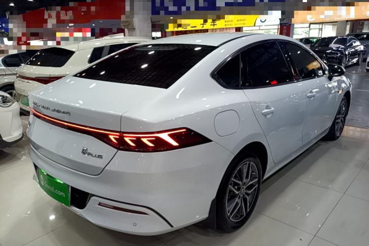 Used BYD Qin PLUS 2024 Honor Edition EV 510KM Leading Model Rear Right 45 Deg