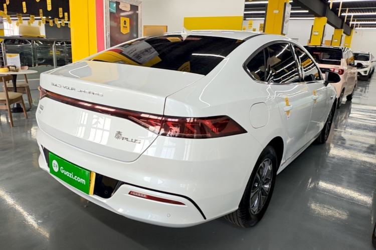Used BYD Qin PLUS 2024 HONOR Edition DM-i 55KM Leading Model Rear Right 45 Deg