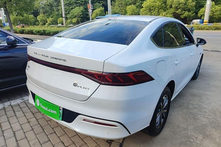Used BYD Qin PLUS 2024 HONOR Edition DM-i 55KM Leading Model Rear Right 45 Deg