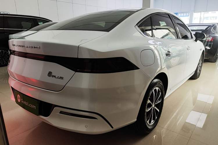 Used BYD Qin PLUS 2024 HONOR Edition DM-i 55KM Leading Model Rear Right 45 Deg
