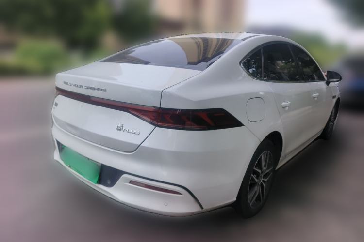 Used BYD Qin PLUS 2024 Honor Edition EV 420KM Leading Model Rear Right 45 Deg