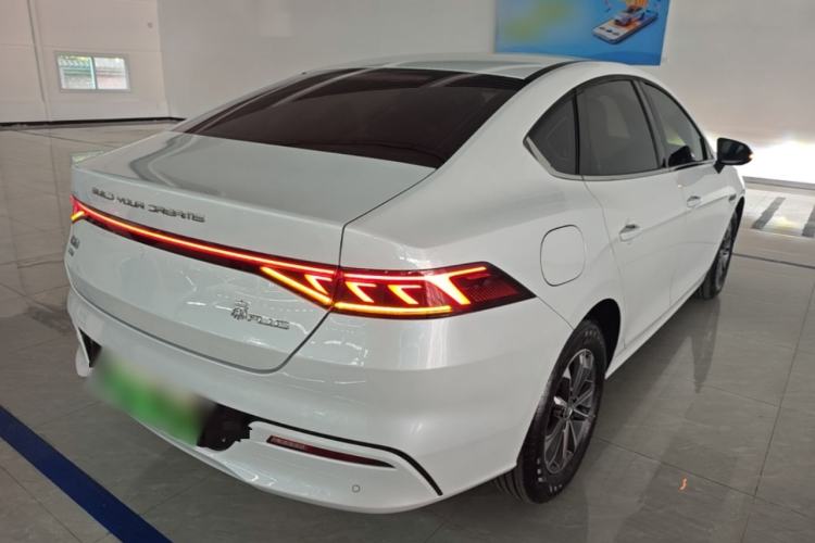 Used BYD Qin PLUS 2024 HONOR Edition DM-i 55KM Leading Model Rear Right 45 Deg