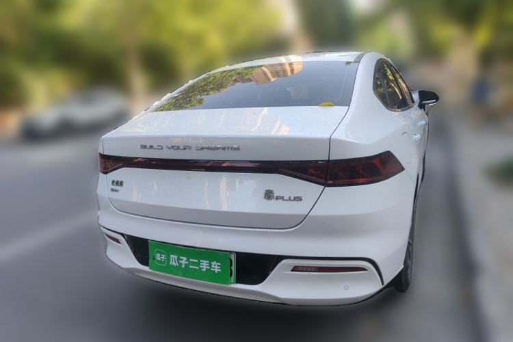 Used BYD Qin PLUS 2024 HONOR Edition DM-i 55KM Leading Model Rear Right 45 Deg