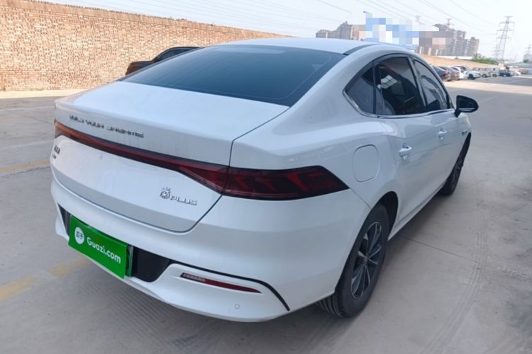 Used BYD Qin PLUS 2024 HONOR Edition DM-i 55KM Leading Model Rear Right 45 Deg