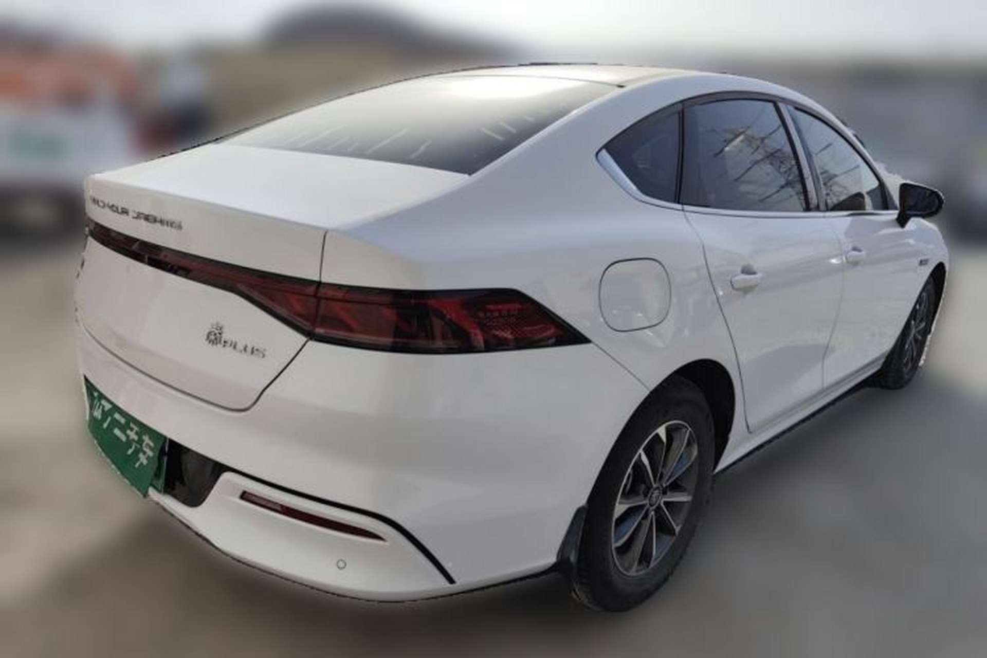 Used BYD Qin PLUS 2024 HONOR Edition DM-i 55KM Leading Model Rear Right 45 Deg