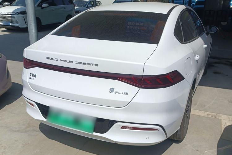 Used BYD Qin PLUS 2024 HONOR Edition DM-i 55KM Leading Model Rear Right 45 Deg
