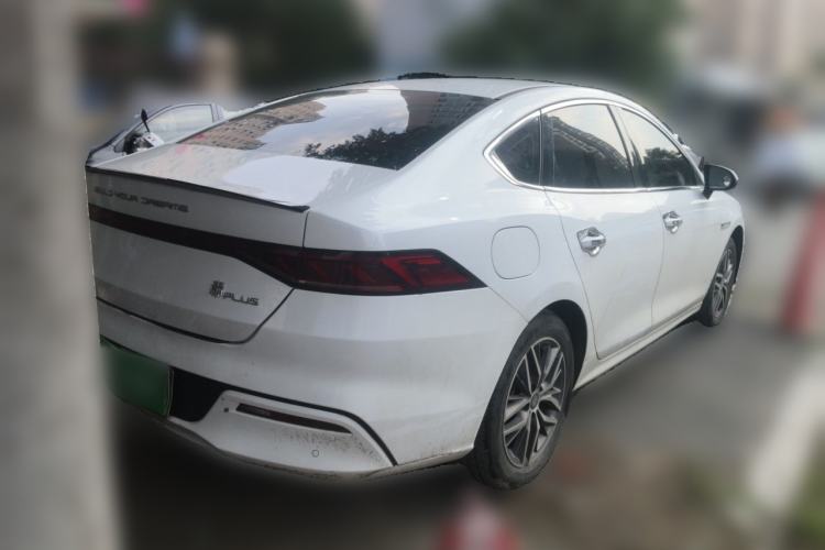 Used BYD Qin PLUS 2024 HONOR Edition DM-i 120KM Leading Model Rear Right 45 Deg