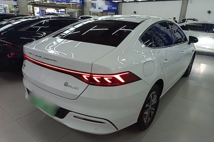 Used BYD Qin PLUS 2024 HONOR Edition DM-i 55KM Beyond Model Rear Right 45 Deg