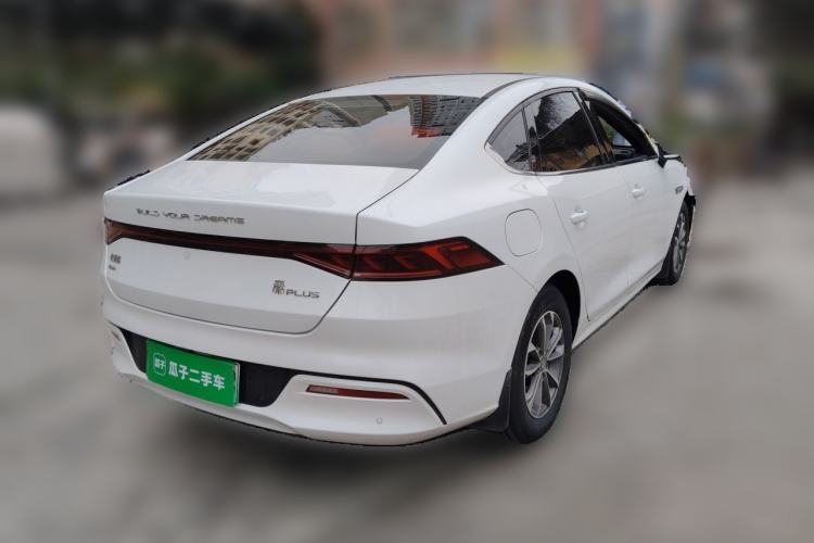 Used BYD Qin PLUS 2024 HONOR Edition DM-i 55KM Leading Model Rear Right 45 Deg