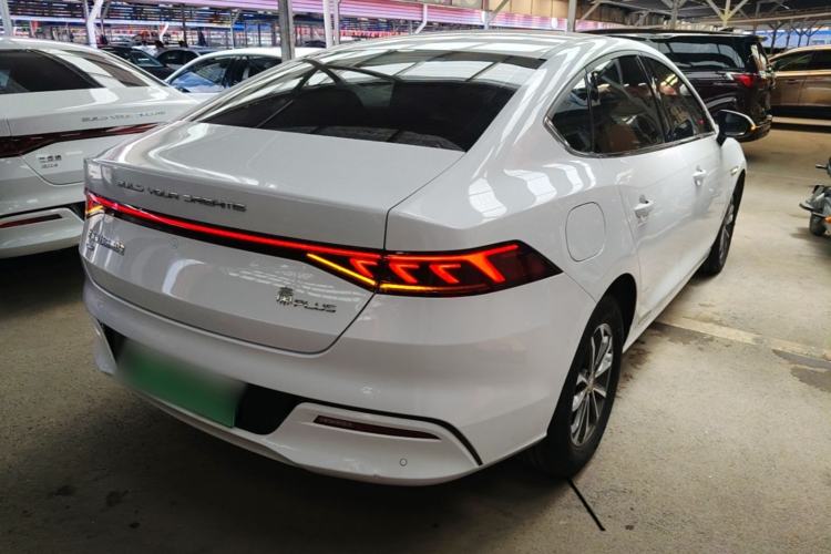 Used BYD Qin PLUS 2024 HONOR Edition DM-i 55KM Leading Model Rear Right 45 Deg