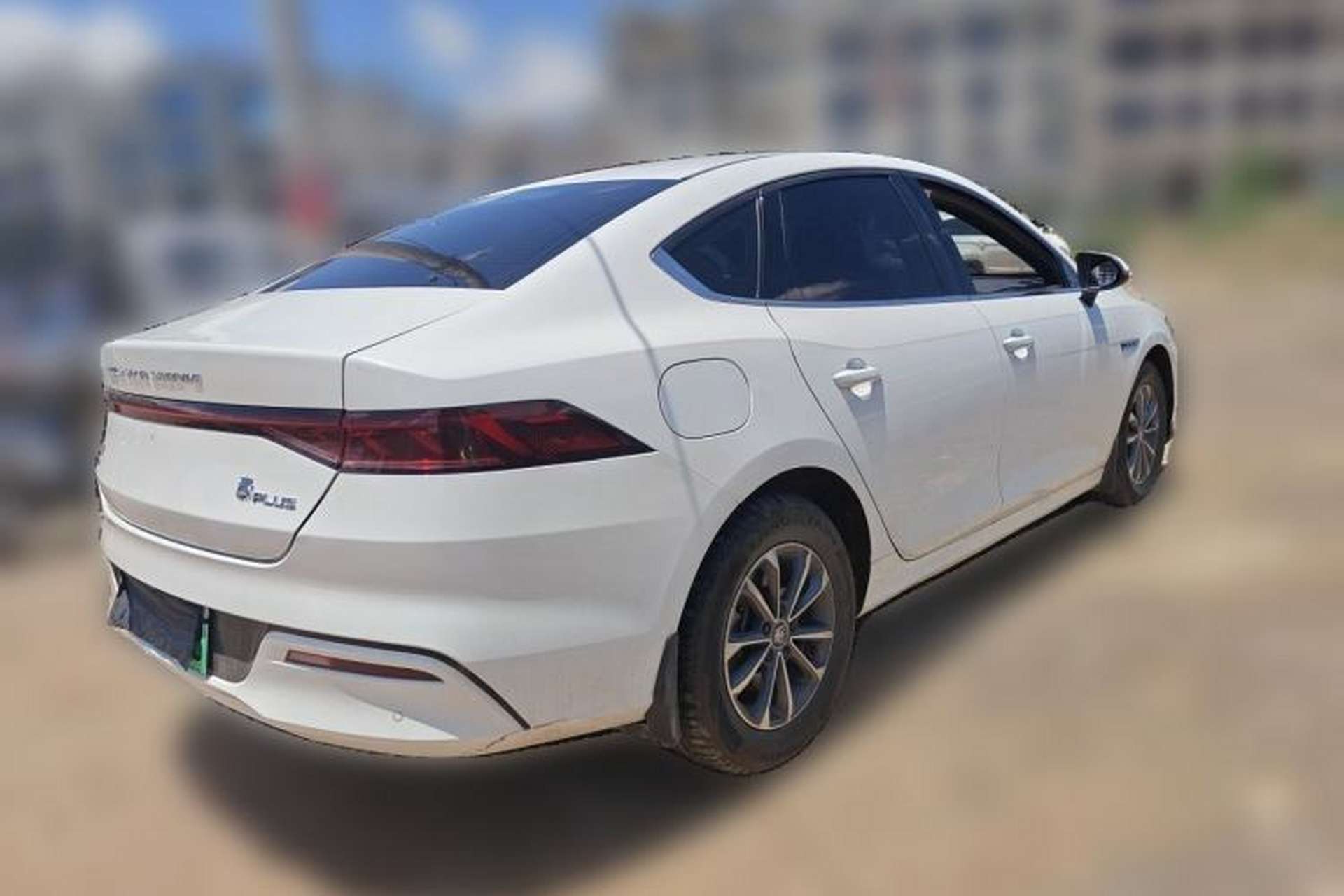 Used BYD Qin PLUS 2024 HONOR Edition DM-i 55KM Leading Model Rear Right 45 Deg