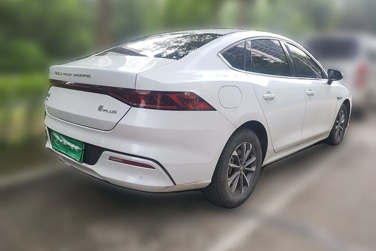 Used BYD Qin PLUS 2024 HONOR Edition DM-i 55KM Leading Model Rear Right 45 Deg