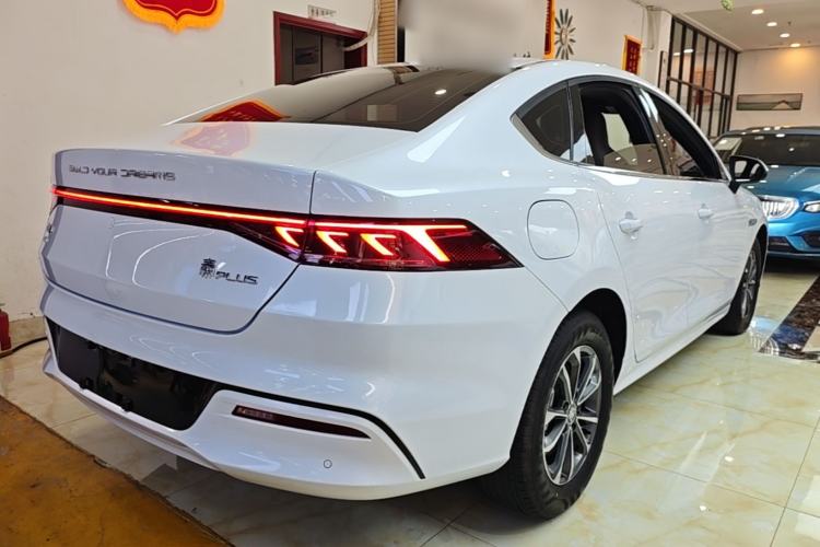 Used BYD Qin PLUS 2024 HONOR Edition DM-i 55KM Leading Model Rear Right 45 Deg
