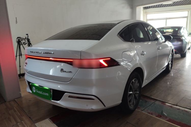 Used BYD Qin PLUS 2024 HONOR Edition DM-i 55KM Leading Model Rear Right 45 Deg