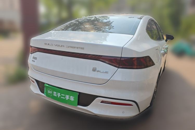 Used BYD Qin PLUS 2024 HONOR Edition DM-i 55KM Leading Model Rear Right 45 Deg