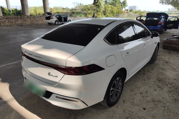 Used BYD Qin PLUS 2024 HONOR Edition DM-i 55KM Leading Model Rear Right 45 Deg