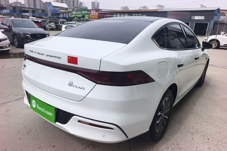 Used BYD Qin PLUS 2024 HONOR Edition DM-i 55KM Leading Model Rear Right 45 Deg