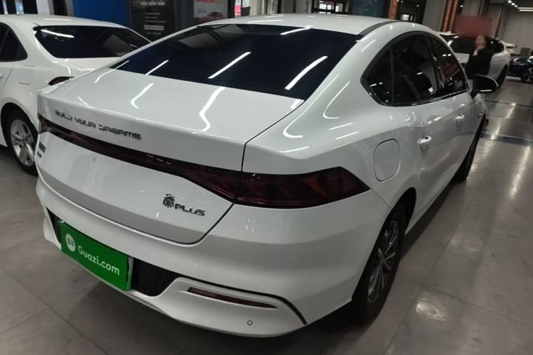 Used BYD Qin PLUS 2024 HONOR Edition DM-i 55KM Leading Model Rear Right 45 Deg