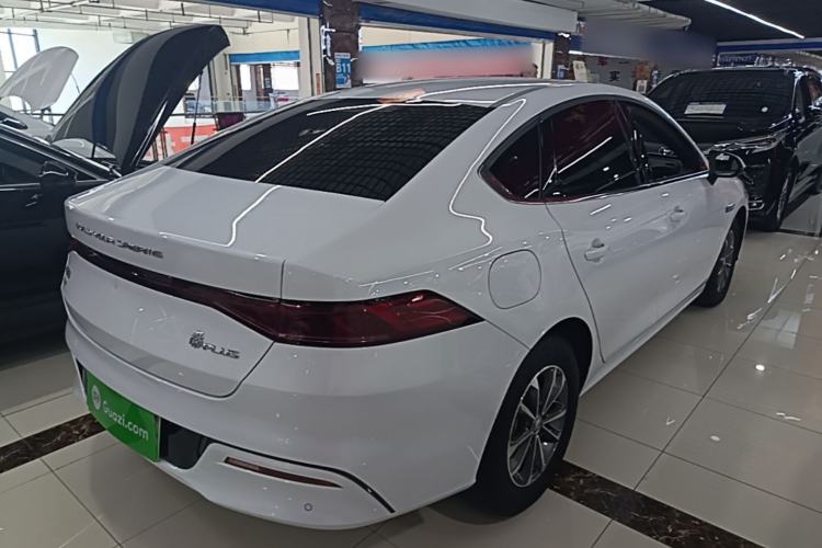 Used BYD Qin PLUS 2024 HONOR Edition DM-i 55KM Leading Model Rear Right 45 Deg