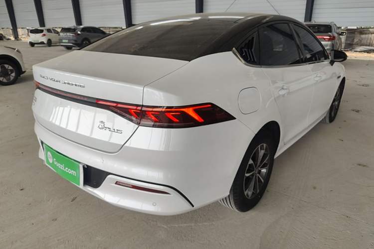 Used BYD Qin PLUS 2024 HONOR Edition DM-i 55KM Leading Model Rear Right 45 Deg