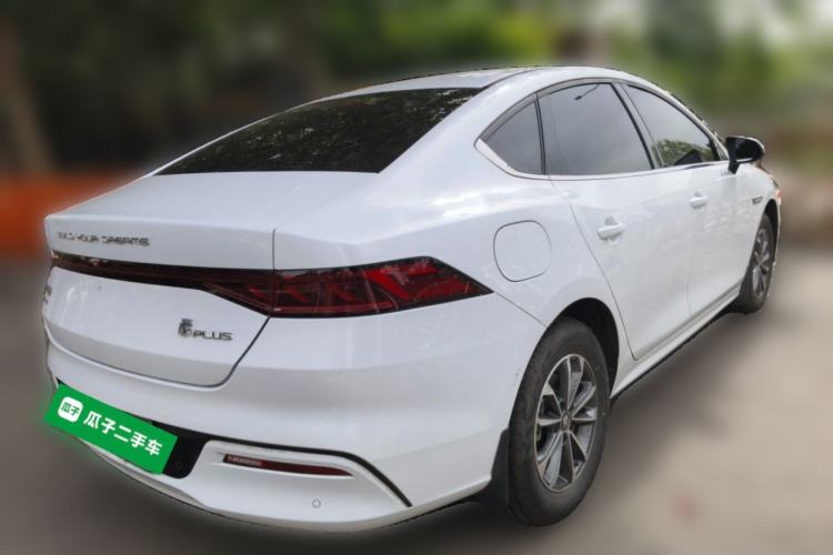 Used BYD Qin PLUS 2024 HONOR Edition DM-i 55KM Leading Model Rear Right 45 Deg