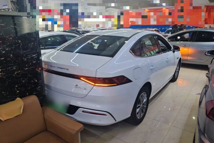 Used BYD Qin PLUS 2024 HONOR Edition DM-i 55KM Leading Model Rear Right 45 Deg